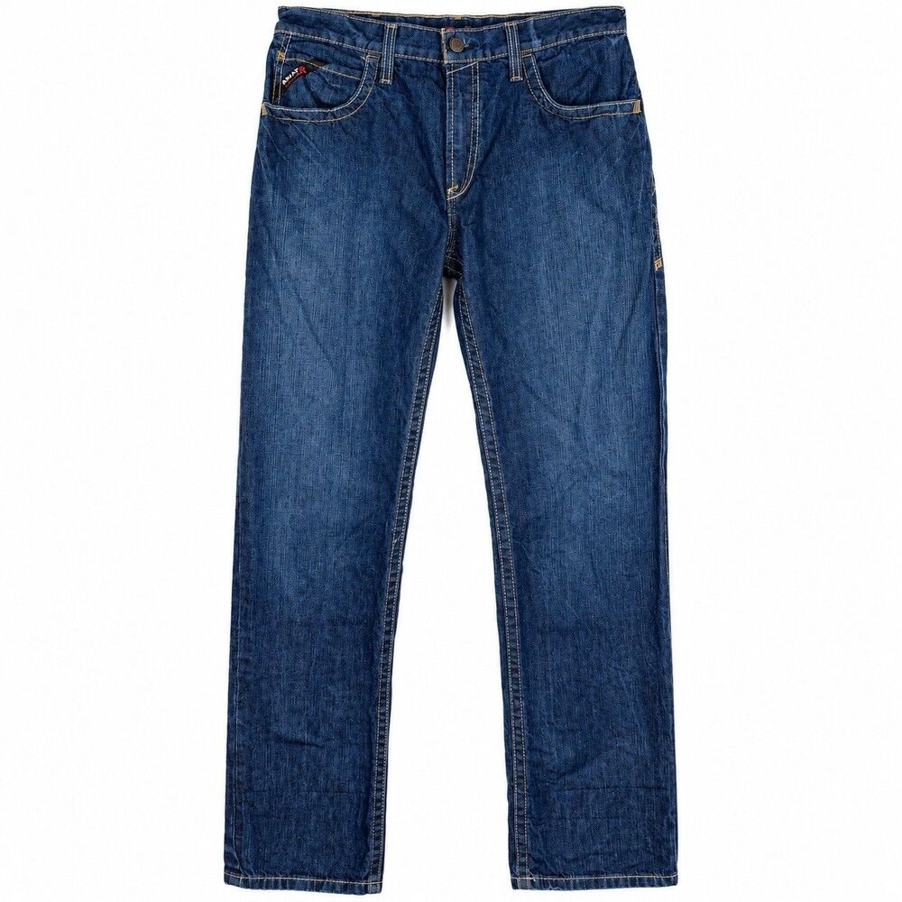Ariat FR M3 Jeans Mens 33x34 Loose Straight Leg CAT 2 Flame Resistant Workwear
